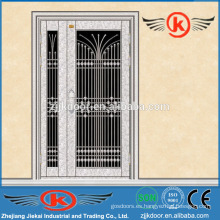 JK-SS9101B doble puerta de acero inoxidable puerta de acero galvanizado puerta